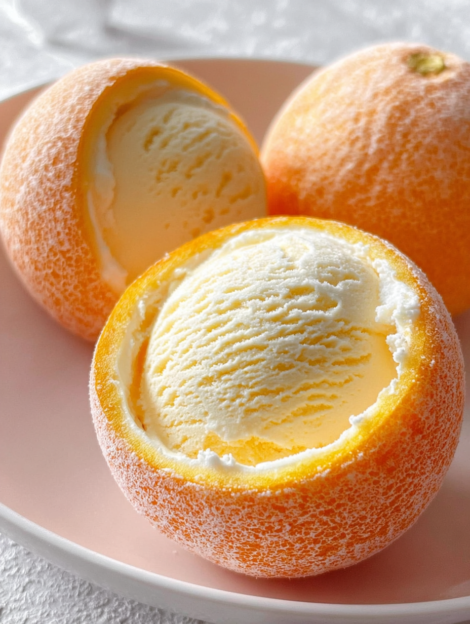 Frozen Orange Cream Cups